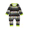 Family Matching Print Sets Pajamas Loungewear Outfits Family Matching Long Sleeve Tops+Pants Set