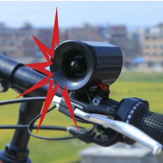 Ultra-loud Electronic Bicycle Bell Waterproof Compact Size Universal Simple Installation Alarm Bell Bike