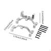 Metal Pull Rod Servo Mount Set Fixed Lightweight Vehicle Portable Replacement 1:16 Scale RC
