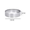 Circular Tart Ring Stainless Steel Tartlet Mold Perforated Fruit Pie Quiche Cake Mousse Mold Kitchen Pastry Baking Mold