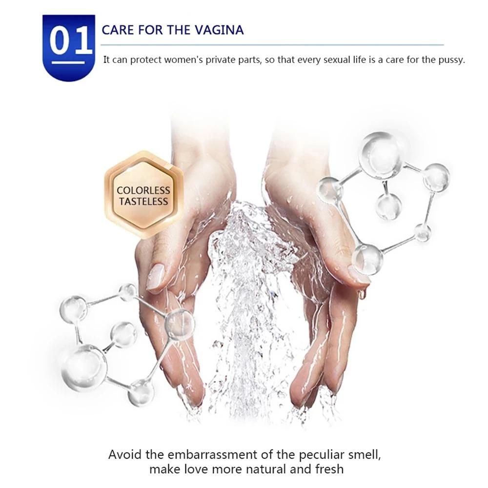 60g Water Based Lubricating Oil Oral Sex Edible Lubricant Smooth Adult Relief Pain Massage Oil for Anal Sex Lube Sex Oil