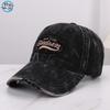 New Retro Wind Wash Old Letter Embroidery Comfortable Soft Top Baseball Cap Women's Spring Summer Sunshade Sun Protection Hat