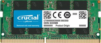 Оперативная память Crucial для ноутбука 8 ГБ x DDR4 CL22 SODIMM 260-контактный CT8G4SFS832A (8ГБ 1) 3200МТ/с (PC4-25600)