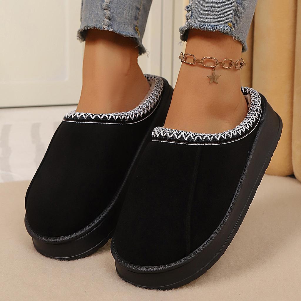 Хлопковые тапочки для пар для дома, домашние плюшевые зимние домашние противоскользящие женские теплые мужские тапочки осень и зима