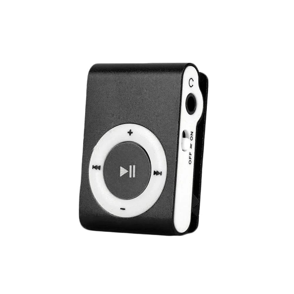 НОВИНКА Большая распродажа Зеркальный портативный MP3-плеер Мини MP3-плеер с клипсой спортивный mp3-плеер walkman