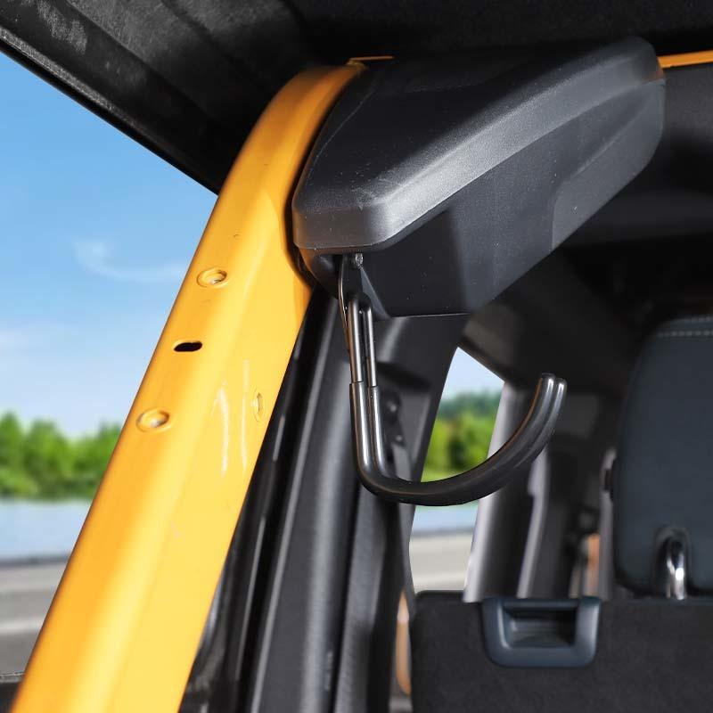 Универсальный автомобильный подвесной крючок для Dodge, Jeep Wrangler, Ford Mustang, Ford Bronco, автомобильные аксессуары