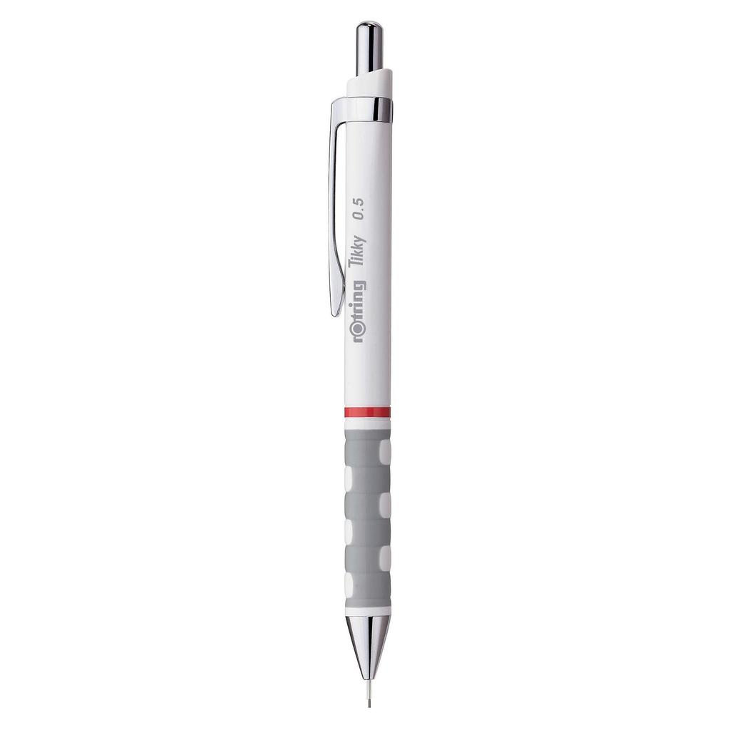 Rotring Tikki Mechanical Pencil 0.5mm White - Official Import