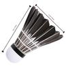 Badminton Ball Stable Training Durable Black Goose Feather Badminton Shuttlecock Professional