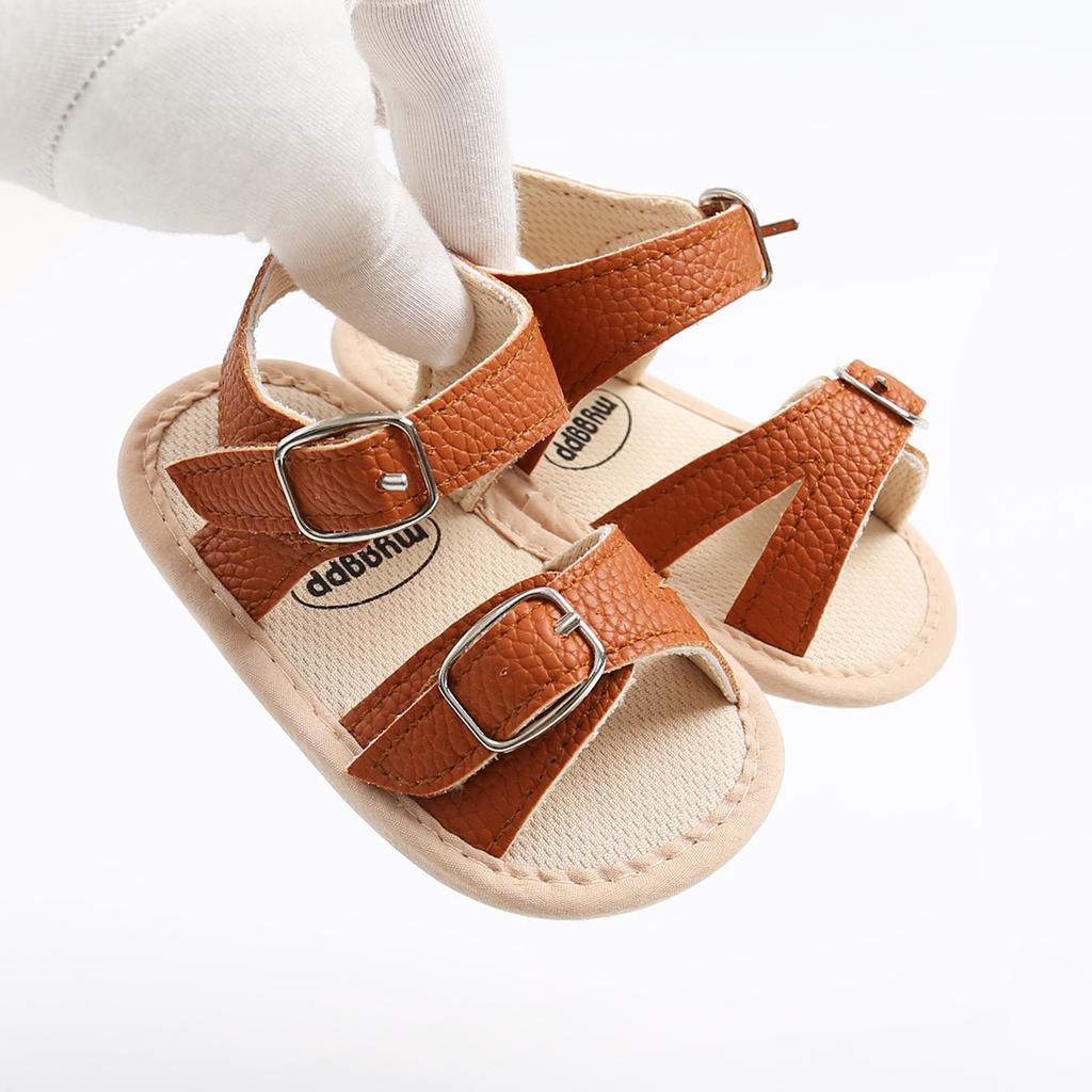 MYGGPP Spring and Summer Lace-up Baby Sandals Baby Shoes Toddler Sandals