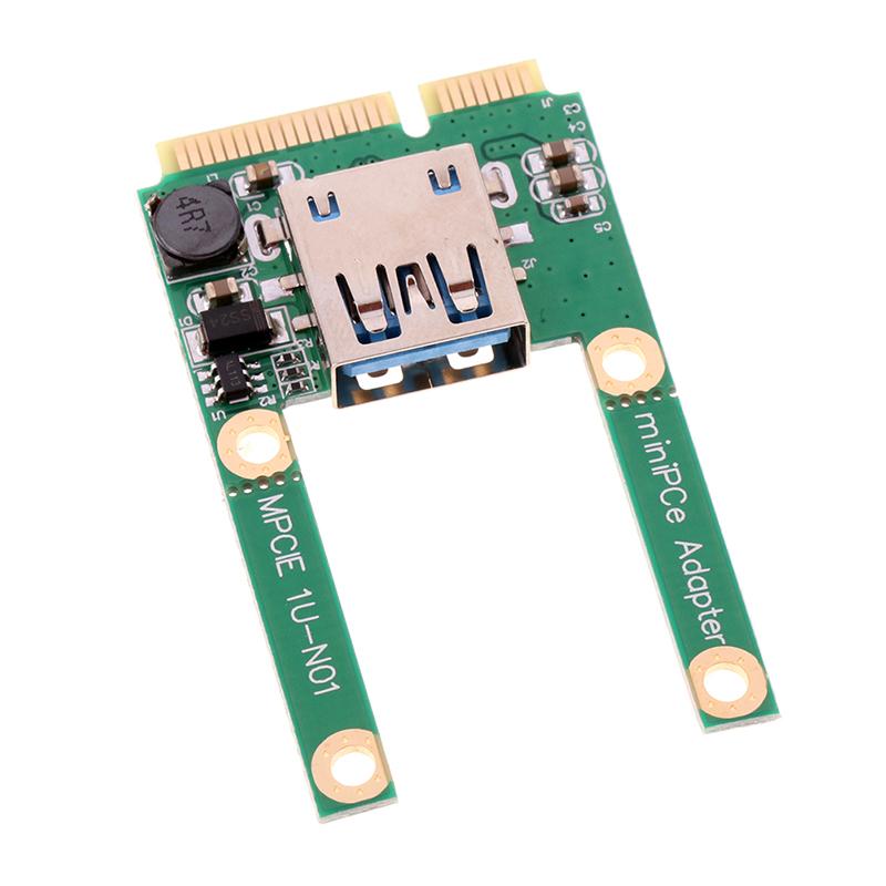 Карта расширения Mini Pci-E - Usb3.0 для ноутбука, переходник, адаптер для карты расширения с винтовыми соединениями