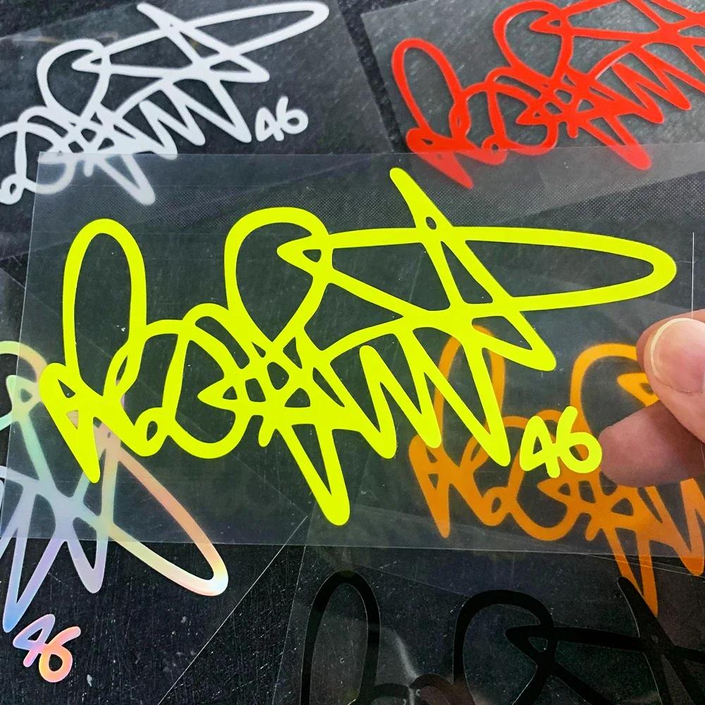 Rossi Signature Motorcycle Sticker Reflective Decal for Honda Monkey 125 CBR900 Rr Sc 33 Hornet 600 MSX 125 ADV 350 CB1000