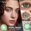 FUNSACHY 2pcs Colored Contact Lenses for Eyes Brown Color Makeup Contacts Lens Fashion Beautiful Cosmetic Gray Pupil Yearly Use