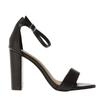 Womens/Ladies Barely There Strappy Block Heel Sandals