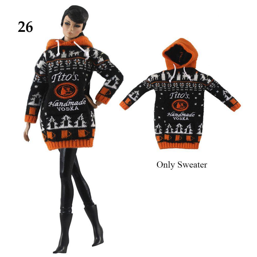 Fashion Casual Wears 1/6 Clothes Accessories Dolls Trousers Doll Coats Jeans Leather Pants Shorts