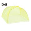 Foldable Food Cover Large Capacity Mesh Fabric Detachable Portable Umbrella Style Dish Cover