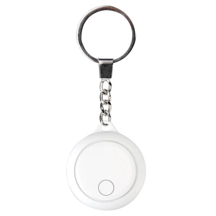 Gembird Smart Tag TA-TAG-01-W Bianco Dispositivo Tracciamento Bluetooth Apple Find My