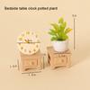1/12 Dollhouse Miniature Furniture Set Dollhouse Living Room Bedroom Decoration Dolls House Accessories Kid Pretend Play Toy