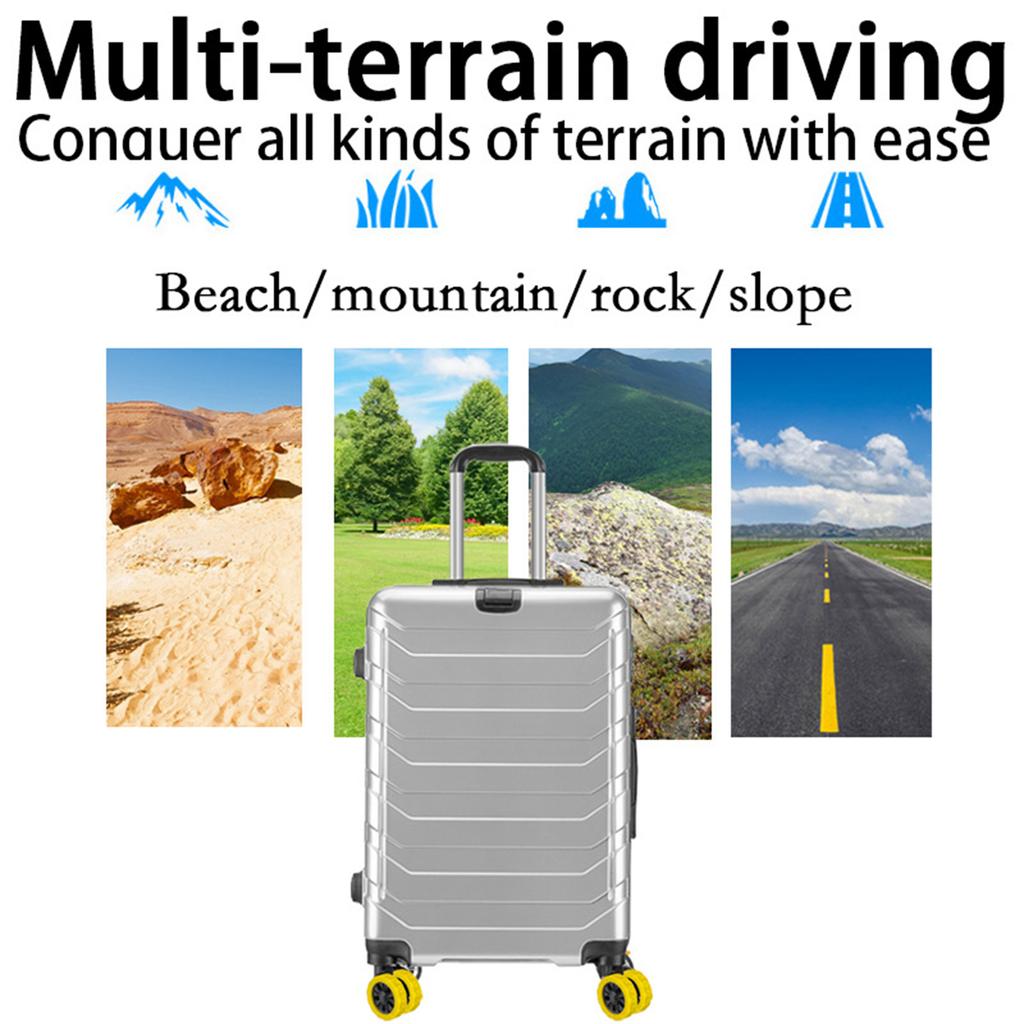 4/8 шт. Портативные Защитите колеса вашего багажа гибкими силиконовыми чехлами для чемоданов