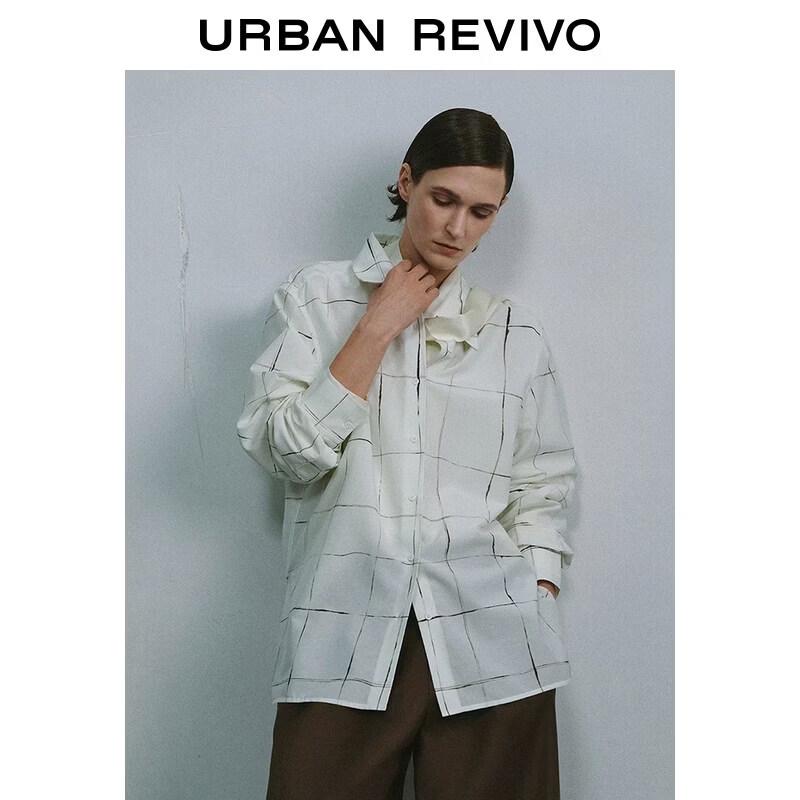 Женская клетчатая рубашка на пуговицах UR Urban Collection
