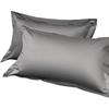 Pure Cotton Solid Color Long-Staple Pillowcase Pair – 100% Xinjiang Cotton, Single Piece, Simple Plain Design