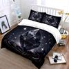 "Crystal Art Decor Set" Soft Skin-Friendly Bedding Set Includes 1 Duvet Cover And 2 Pillowcase, Gift