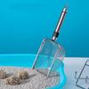Cat Litter Scoop Fine Mesh Stainless Steel Large Scoop Comfortable Grip Pet