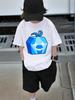 Sweet Fruit Box Kids Short Sleeve T Shirt Summer Cute Cartoon Crewneck Boys Girls 3-14