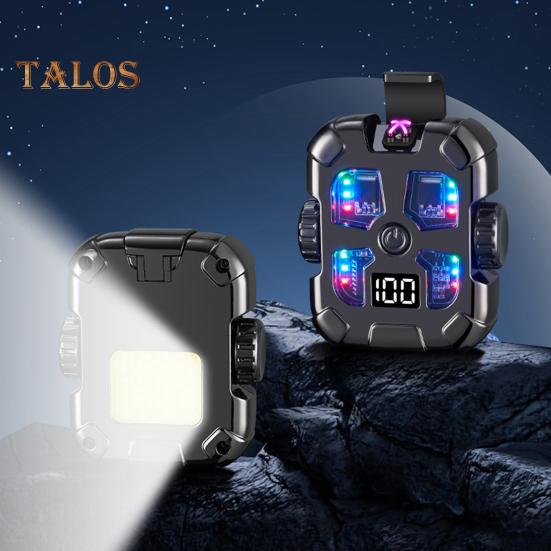 Спиннер Fidget со светодиодной подсветкой, цифровым дисплеем, зарядка через USB, 3 режима, регулируемый воспламенитель, антистрессовый гироскоп, вращающаяся игрушка