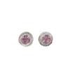 Morganite Gemstone 925 Sterling Silver Jewelry Handmade Studs 0.5" Gift For Wife EE-128-18