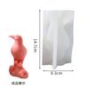 3D Crow Silicone Mold Handcrafted Scented Candles Creative Crow Theme Desktop Decorations Home Decor New Style