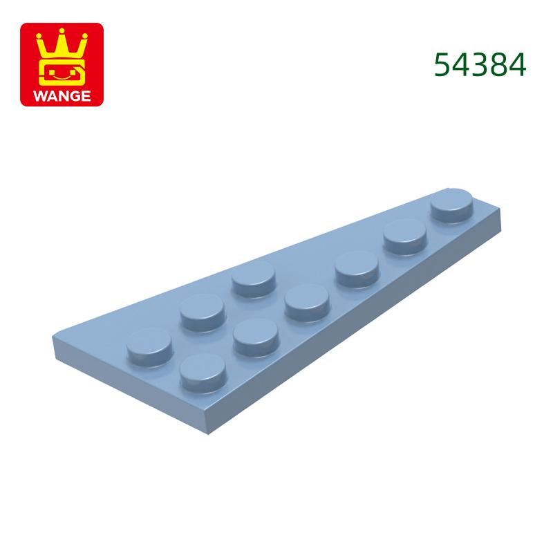 63 шт./лот 54384 Клин-пластина левая 3x6 с углом Строительные блоки Moc Цветные насадки Детали для постройки Кирпич DIY