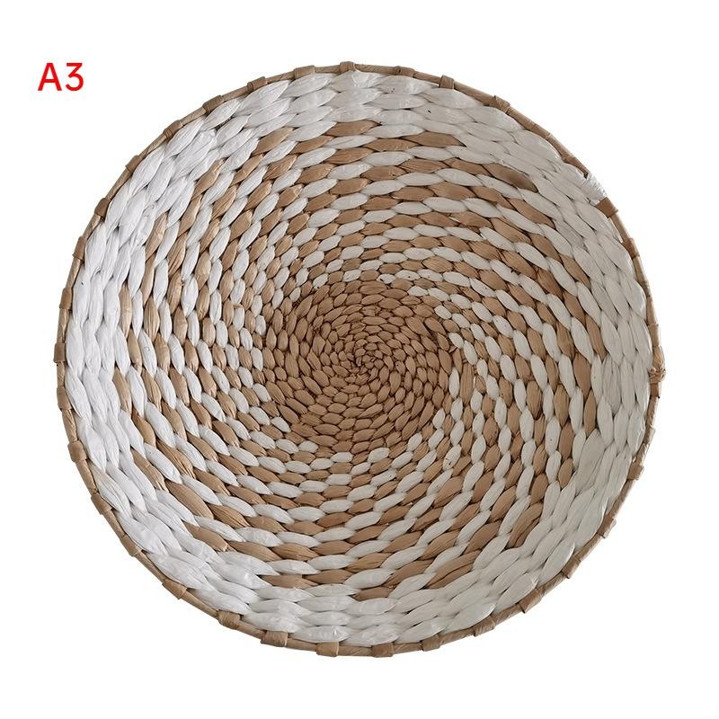 Соломенные круглые настенные украшения, подвески, креативный ретро-этнический фон, декор стен, украшения в марокканском стиле, ручные драпировки, диаметр 20/25/30 см