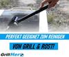 GRILLHERO 3in1 Grill Cleaning Brush Professional Grill Brush Grill Grill Grate Stainless Steel