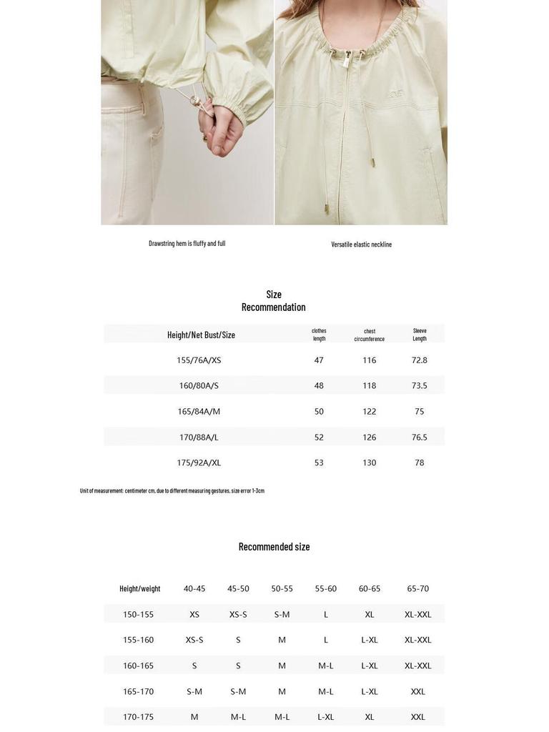 Only 2025 Летняя куртка из чистого хлопка