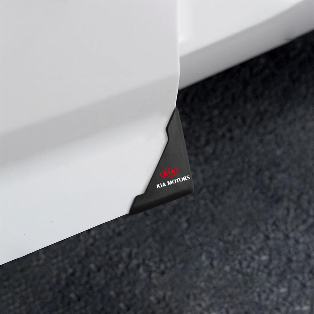 2pcs Car Door Guard Edge Corner Protector Cover Scratch-proof Sticker For Kia Sportage 3 Rio K2 Ceed Carnival Picanto Soul EV6 YO7