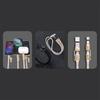 4in1 Cable Wire Lanyard USB-A / USB-C / iPhone Lightning PD QC 65W 1.5m - Pink