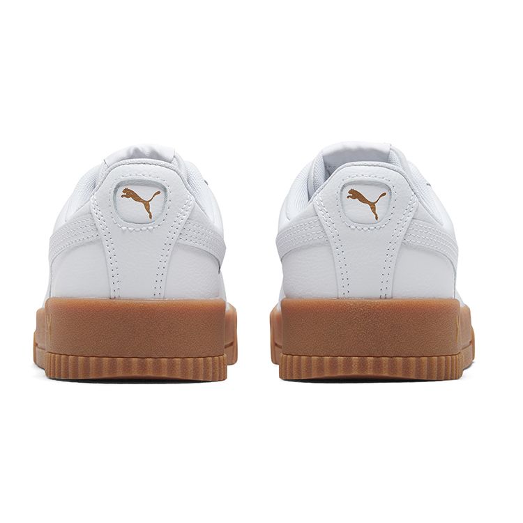 Puma Carina Кожа Белая Резина Женские 370325-07