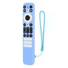 Silicone Remote Case Anti-Slip Protective Controller Sleeve 360 Degree Protection Shockproof Remote Control Case for TCL RC902V/802NU1