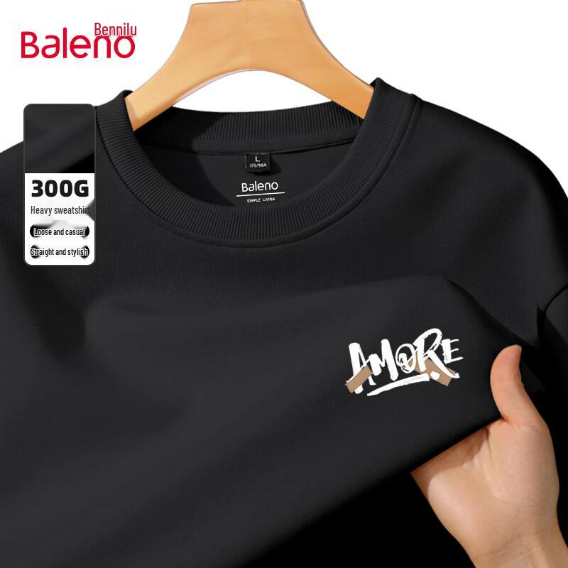 Baleno Men's Loose Fit Crewneck Sweatshirt
