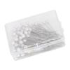 100pcs Faux Pearl Corsage Pins White Straight Sewing Pins Bouquet Pins  Wedding Decorations