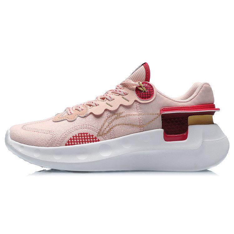 Li Ning Xiao Yao Текстиль, Синтетическая кожа, TPU Амортизация Скользкая Устойчивая к истиранию Дышащая Легкая ARHR052-5