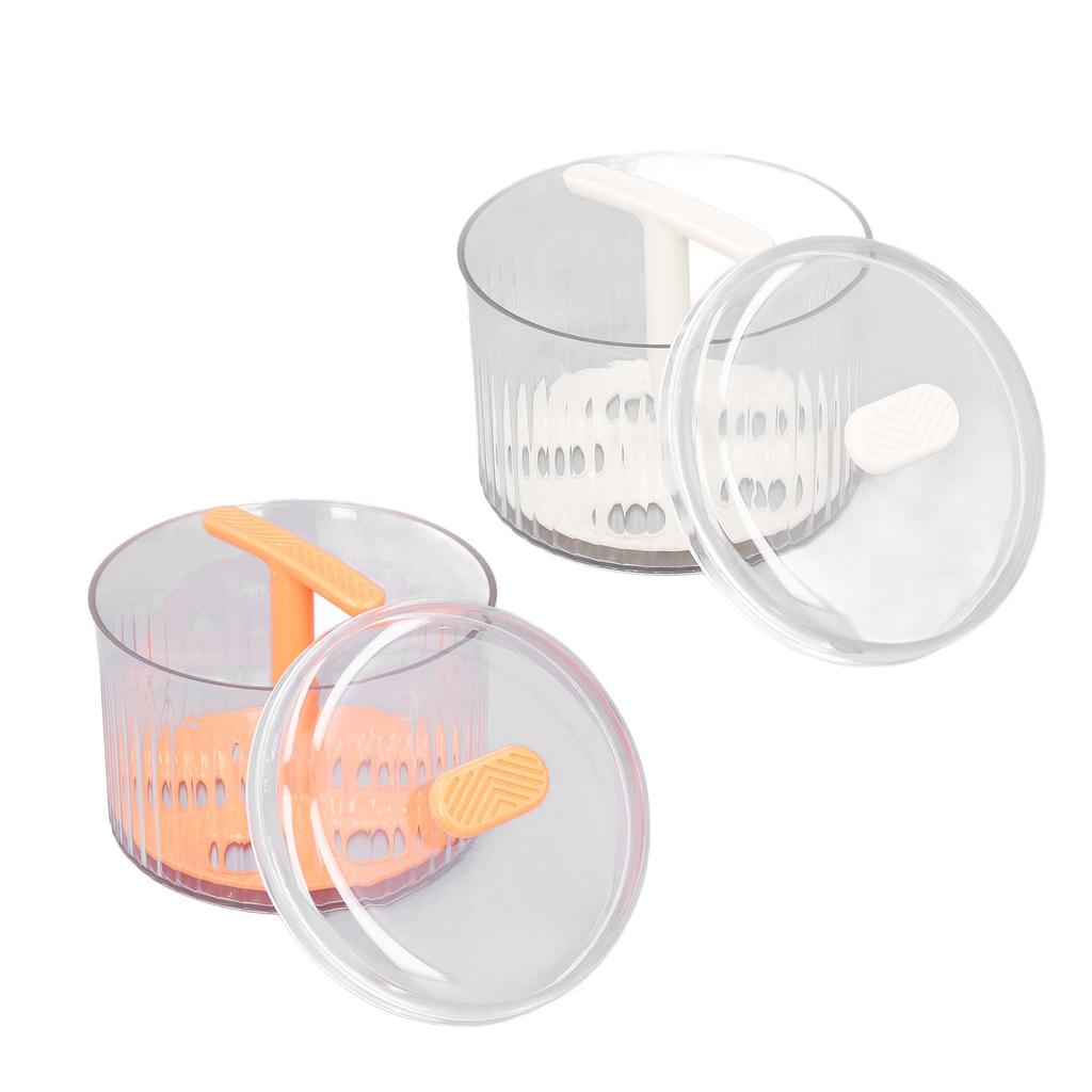 Extruded Meatball Maker with Lid 5 Hole Manual Press Transparent Meatball Maker for Home Kitchen