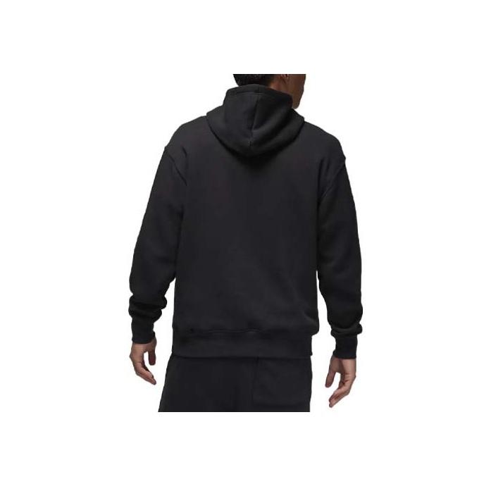Jordan Худи пуловер из флиса Air Jordan Essential (Азия) Черная мужская уличная одежда DQ7467-010