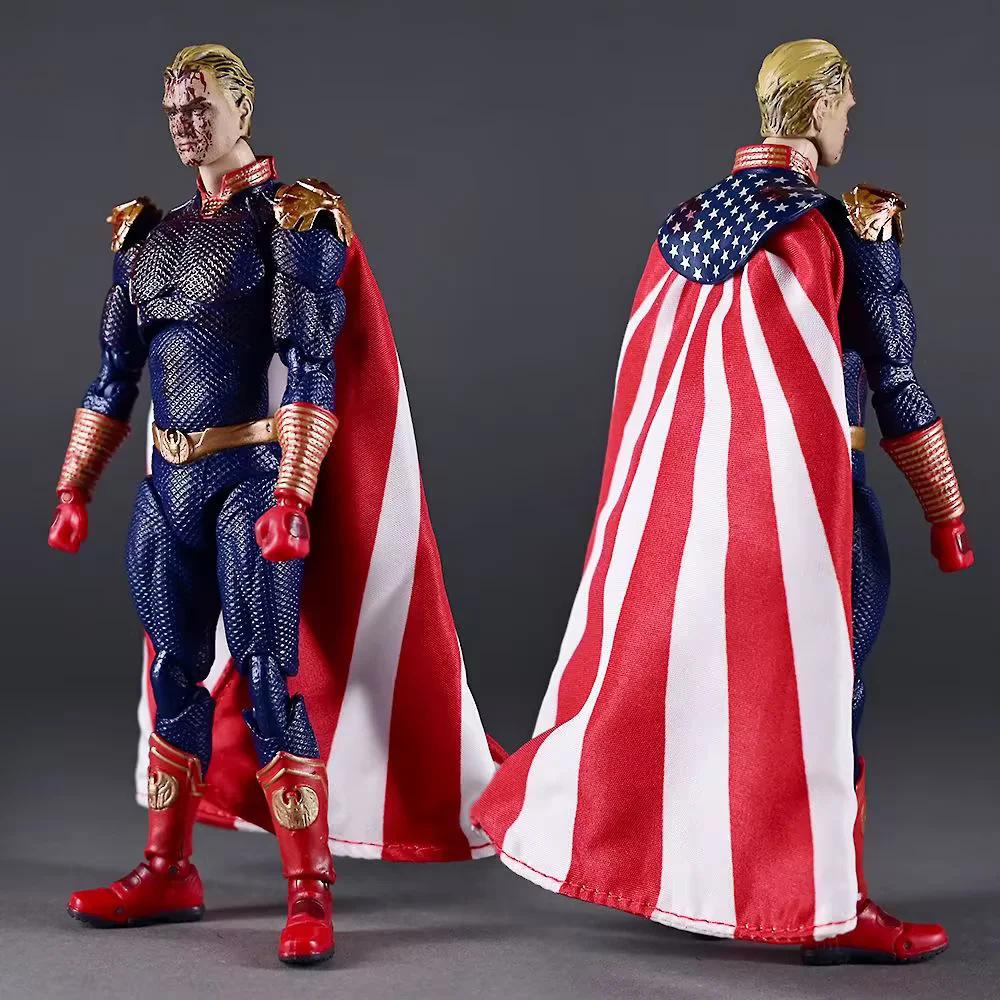Black Robe Picket 269 #Battle Loss Edition, Defender Of The Country, Superman Movable Doll Model Ornament Boxed Figure
