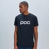 Новая хлопковая футболка POC для велоспорта с принтом логотипа, удобная, свободная, унисекс, топы с коротким рукавом