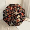 1 шт. книжная полка цветы Автоматический Открывающийся/Закрывающийся Зонт с Ветрозащитой, 8-реберный Прочный Купол, Прочные Спицы, Модный Дизайн1172A