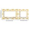 Plate Resin Single and Double Wall Sticker Light Switch Cover Surround Socket Frame Home Decor