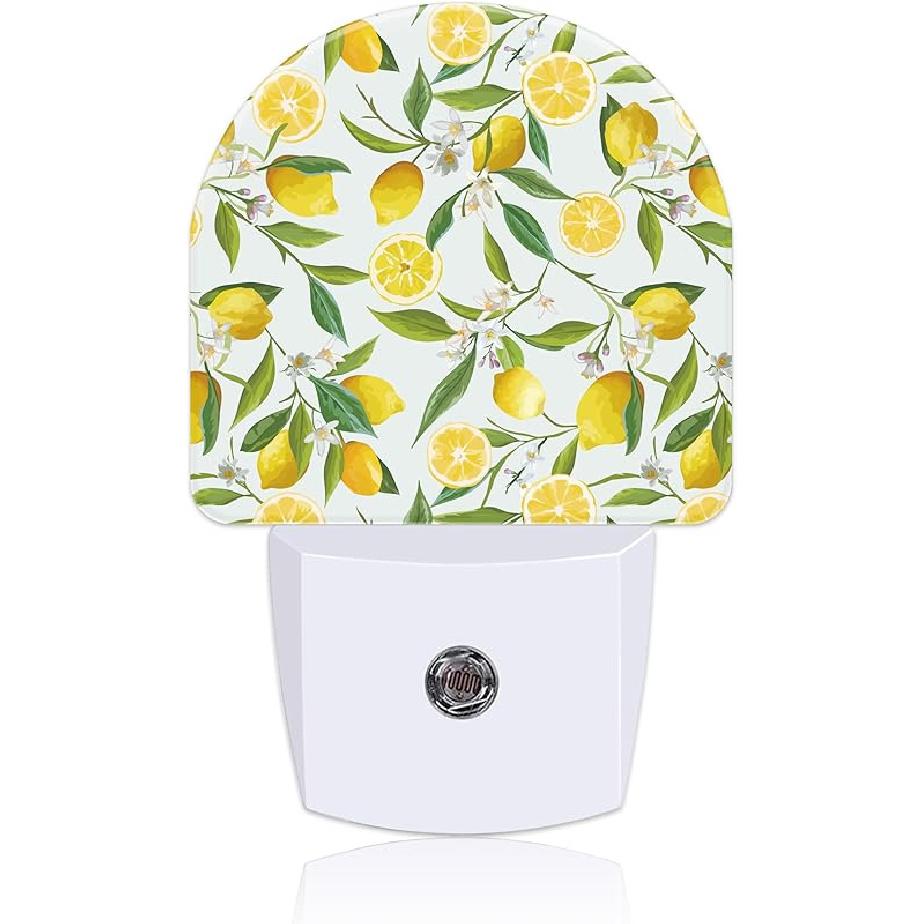Watercolor Christmas Tree Night Light for Kids, LED Night Light Plug into Wall with Dusk to Dawn Sensor for Girls Boys Women Men Room Decor, Hallway,