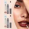 Zephoco Коричневый нюдовый отшелушивающий тинт для губ: Увлажняющий, Нелипкий, Стойкий, Высокоглянцевый Блеск для Губ