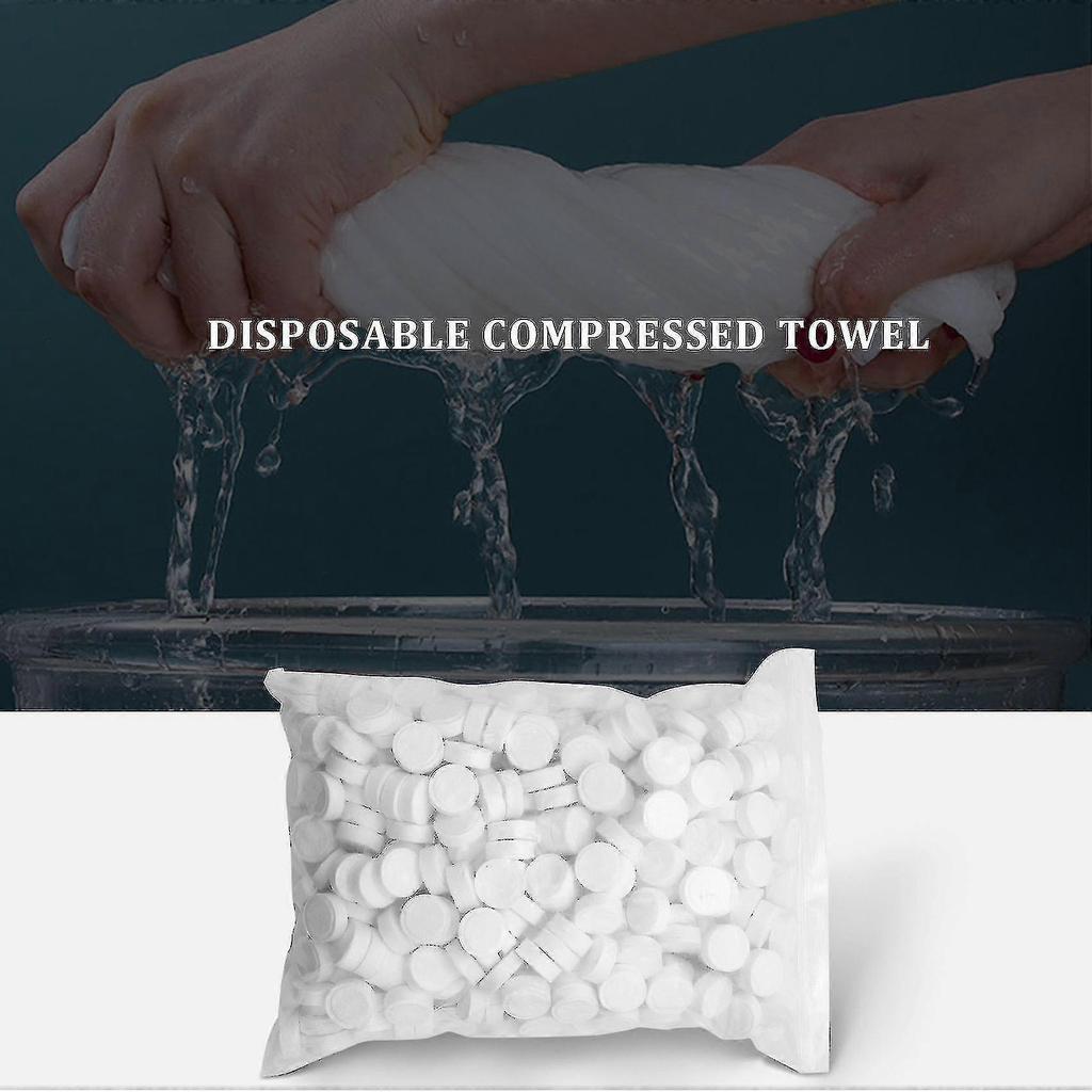 500pcs Magic Soft Cotton Disposable Compressed Towel Wipes Guanguan
